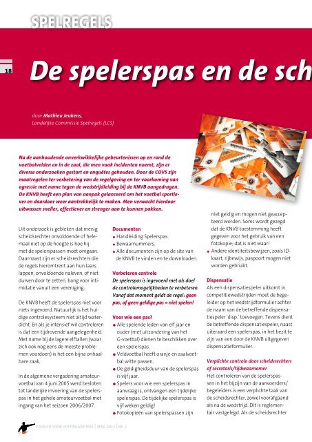 Jaargang 81 | Nummer 2 | April 2013 - COVS