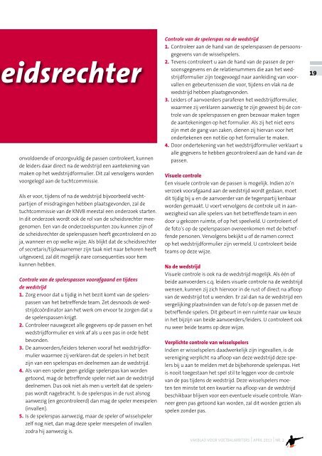 Jaargang 81 | Nummer 2 | April 2013 - COVS