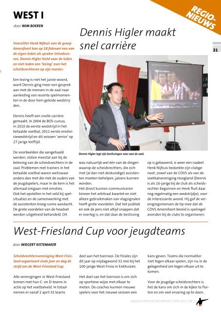 Jaargang 81 | Nummer 2 | April 2013 - COVS