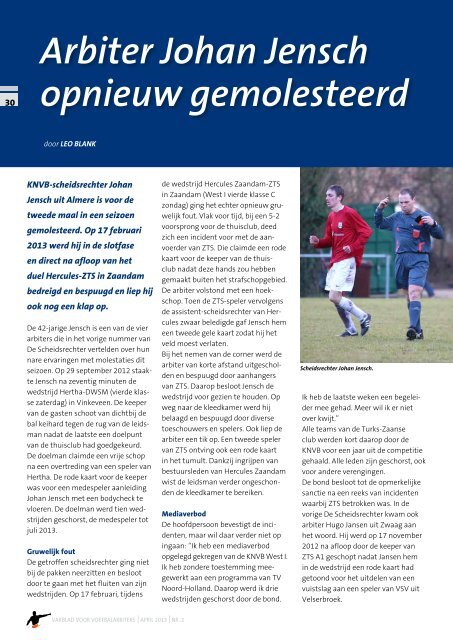 Jaargang 81 | Nummer 2 | April 2013 - COVS