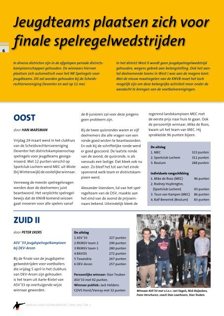 Jaargang 81 | Nummer 2 | April 2013 - COVS