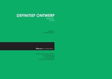 DEFINITIEF ONTWERP