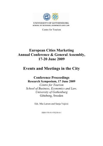ECM Conference Proceeding - VBN