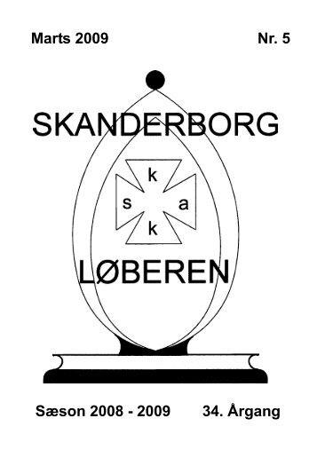 Marts 2009 Nr. 5 Sæson 2008 - Skanderborg Skakklub