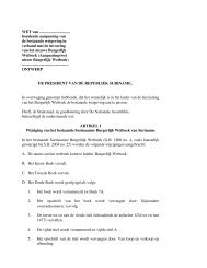 Wet Van Politie Suriname