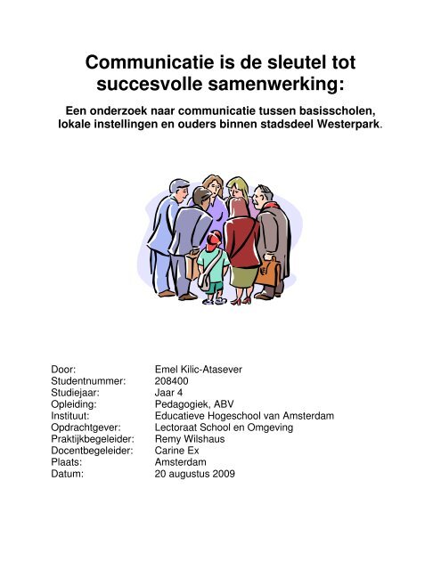 Communicatie is de sleutel tot succesvolle samenwerking: