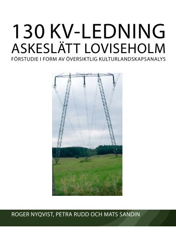 MKB Bilaga 6 Översiktlig kulturlandskapsanalys - Munkedals kommun