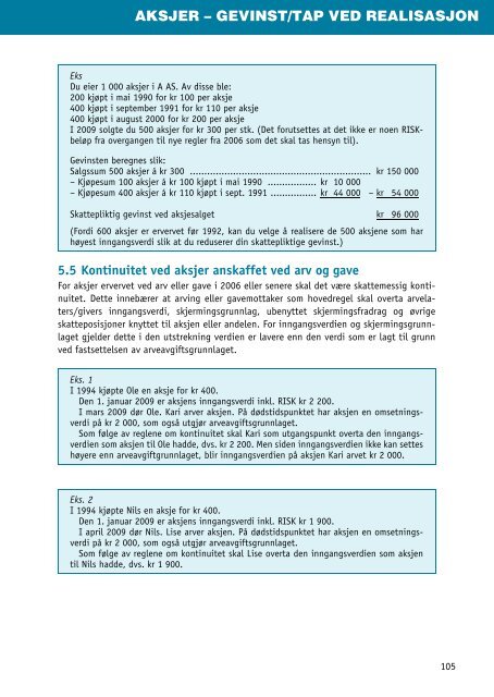 Poster i selvangivelsen mv. - Skattebetalerforeningen