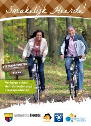 Verhalen achter de streekproductenroute - Gemeente Heerde