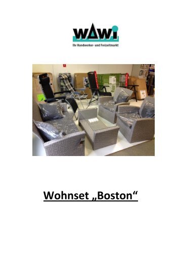 Wohnset Boston