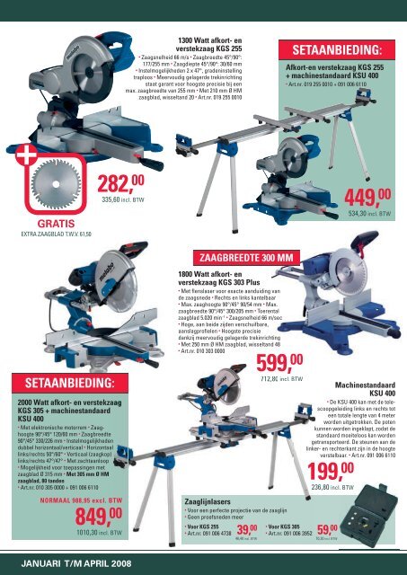 Bekijk de Metabo professionele aanbiedingen. - Bouwmarktconcurrent