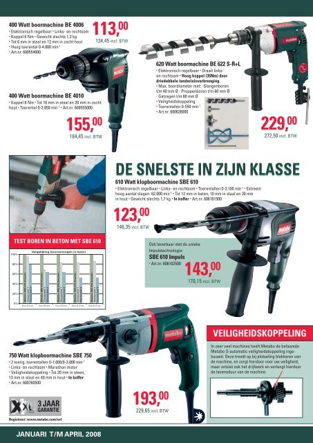 Bekijk de Metabo professionele aanbiedingen. - Bouwmarktconcurrent