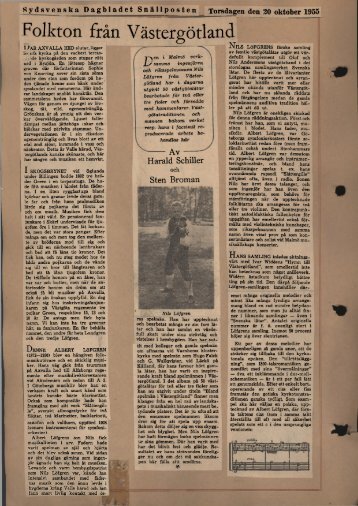 1955-10-20 Nils Löfgren folkton från Västergötland
