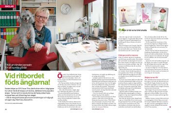 Tidningen Nära nr.8 2012 - Tj produktion