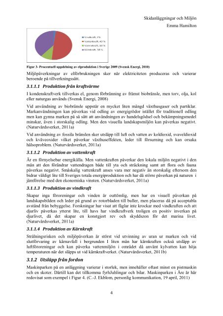 Skidanläggningar och miljön - green 2020