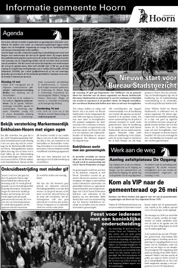 Informatie gemeente Hoorn