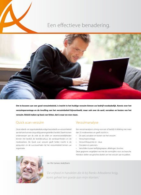 Brochure - Rienks Arbodienst