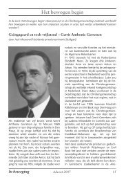 Gerrit Gerretsen - De Christengemeenschap