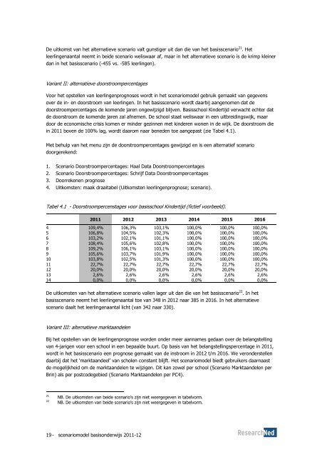 Handleiding Scenariomodel Basisonderwijs - sbo Sectorbestuur ...