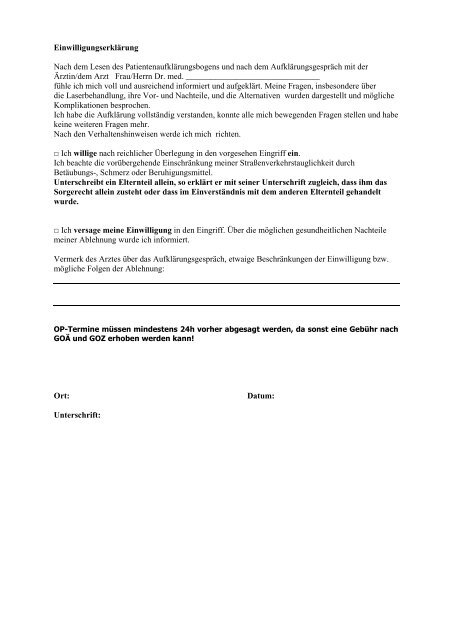 Lasereinwilligung.pdf - Dr. med. Gerd Wohlrab