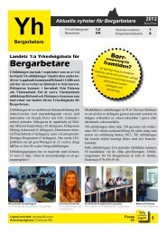 Nyhetsbrev 11/12 2012 - NVU