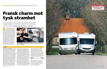 Fransk charm mot tysk stramhet - Allt om Husvagn & Camping