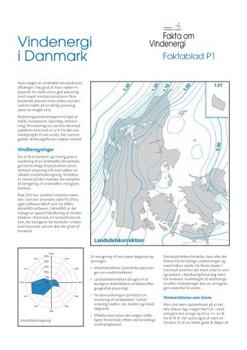 Faktablad P1 Vindenergi i Danmark - Danmarks Vindmølleforening