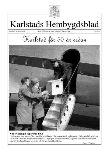 Nr 2 2009 - Karlstads Hembygdsförening