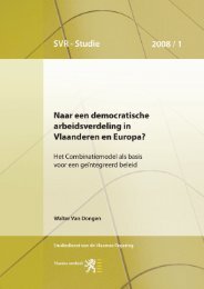 Naar een democratische arbeidsverdeling in Vlaanderen en Europa?