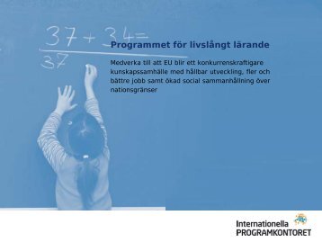 Programmet för livslångt lärande