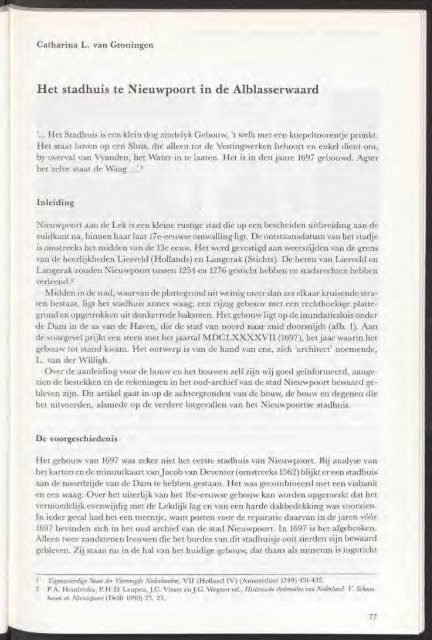 m - Holland Historisch Tijdschrift