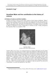 Anneliese Maier and her contribution to the history of ... - 2nd ICESHS