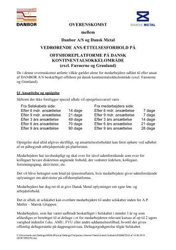Danbor Service A/S - Dansk Metal