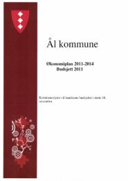 Økonomiplan 2011-2014 - Ål kommune