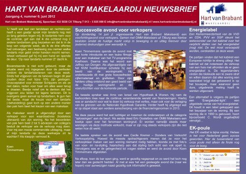 juni - Hart van Brabant Makelaardij