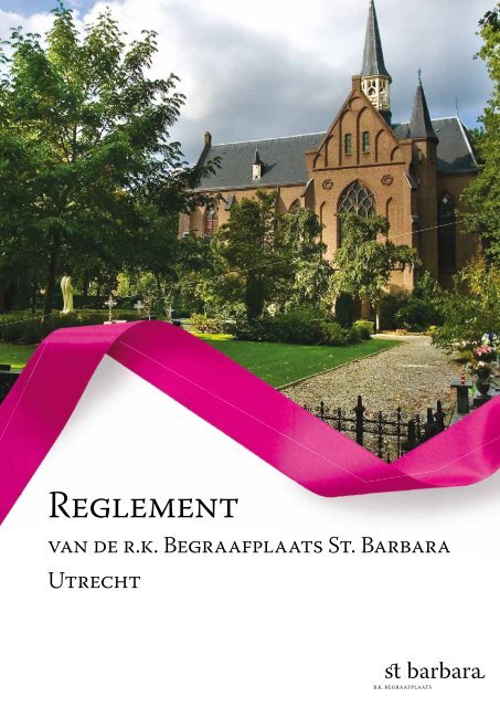 Reglement download pdf - RK Begraafplaats St. Barbara