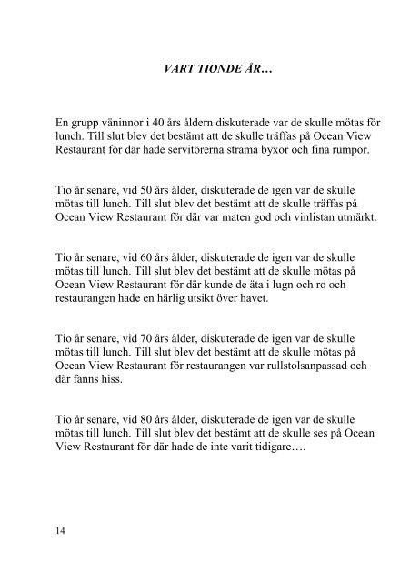 Medlemsblad nr 96 januari 2011 - Sveriges Pensionärsförbund