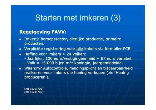 wetgeving ppt.pdf - De Vlijtige Bie