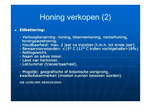 wetgeving ppt.pdf - De Vlijtige Bie