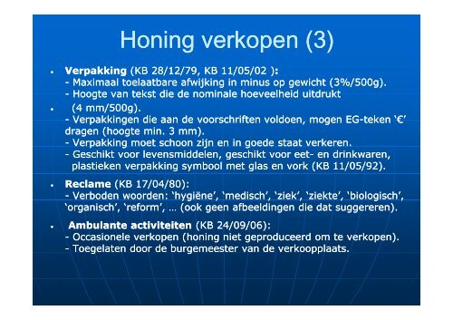 wetgeving ppt.pdf - De Vlijtige Bie