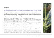 Uppskattad samlingspunkt för akademiker inom skog - Naturvetarna
