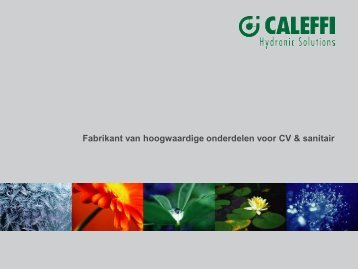 Productvoorstelling Caleffi.pdf - Architectura