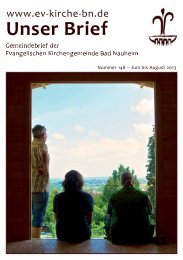 Download - Evangelische Kirchengemeinde Bad Nauheim