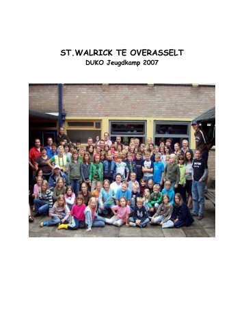 ST.WALRICK TE OVERASSELT - Speer IT