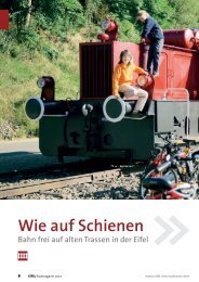 Die Bahntrassenradwege der Eifel im Überblick - radwanderland.de