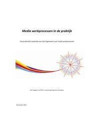 Media werkprocessen in de praktijk - GOC