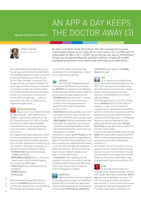 Issue 2, 2012 - Nederlands Paramedisch Instituut
