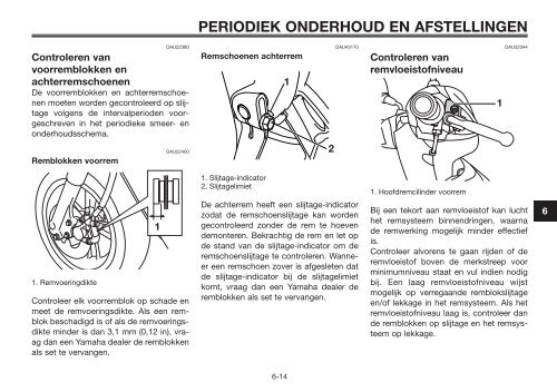 periodiek onderhoud en afstellingen - Handleidingen