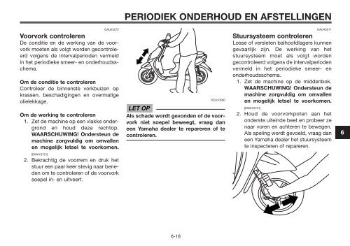 periodiek onderhoud en afstellingen - Handleidingen