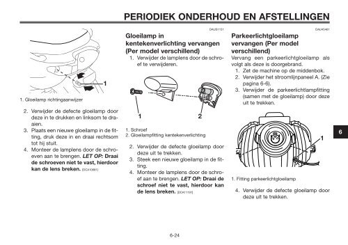 periodiek onderhoud en afstellingen - Handleidingen